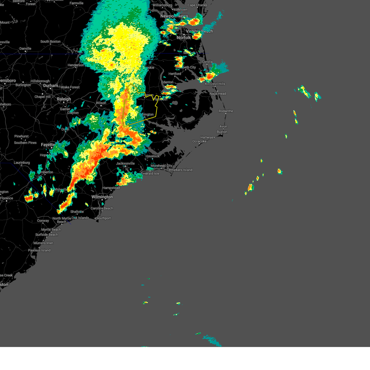 Interactive Hail Maps Hail Map for Greenville, NC