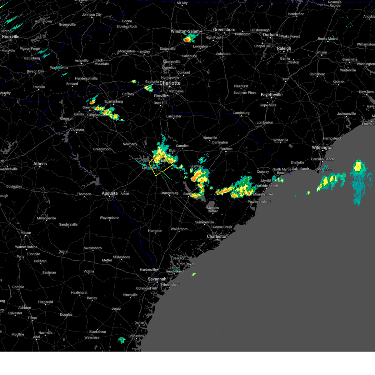 Interactive Hail Maps Hail Map for Columbia, SC