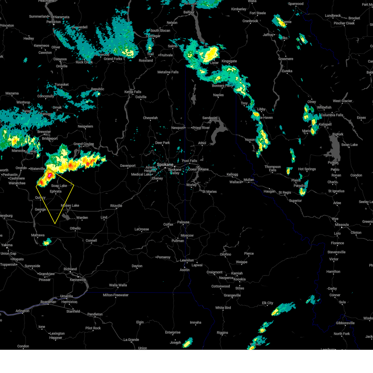 Interactive Hail Maps Hail Map for Quincy, WA
