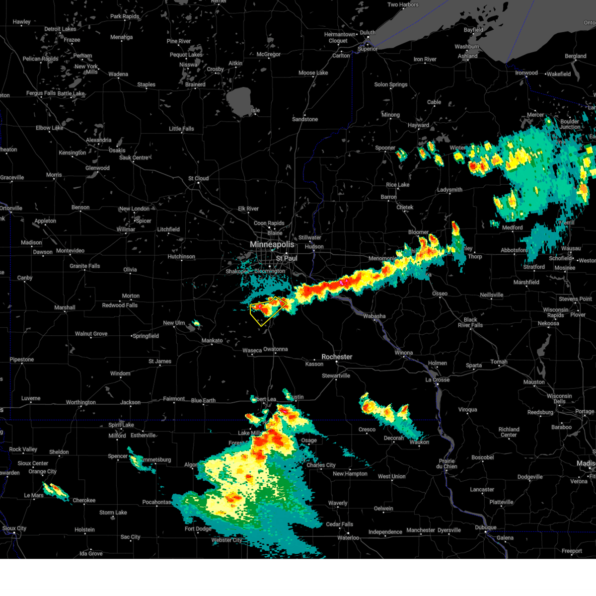 Interactive Hail Maps Hail Map for Lonsdale, MN
