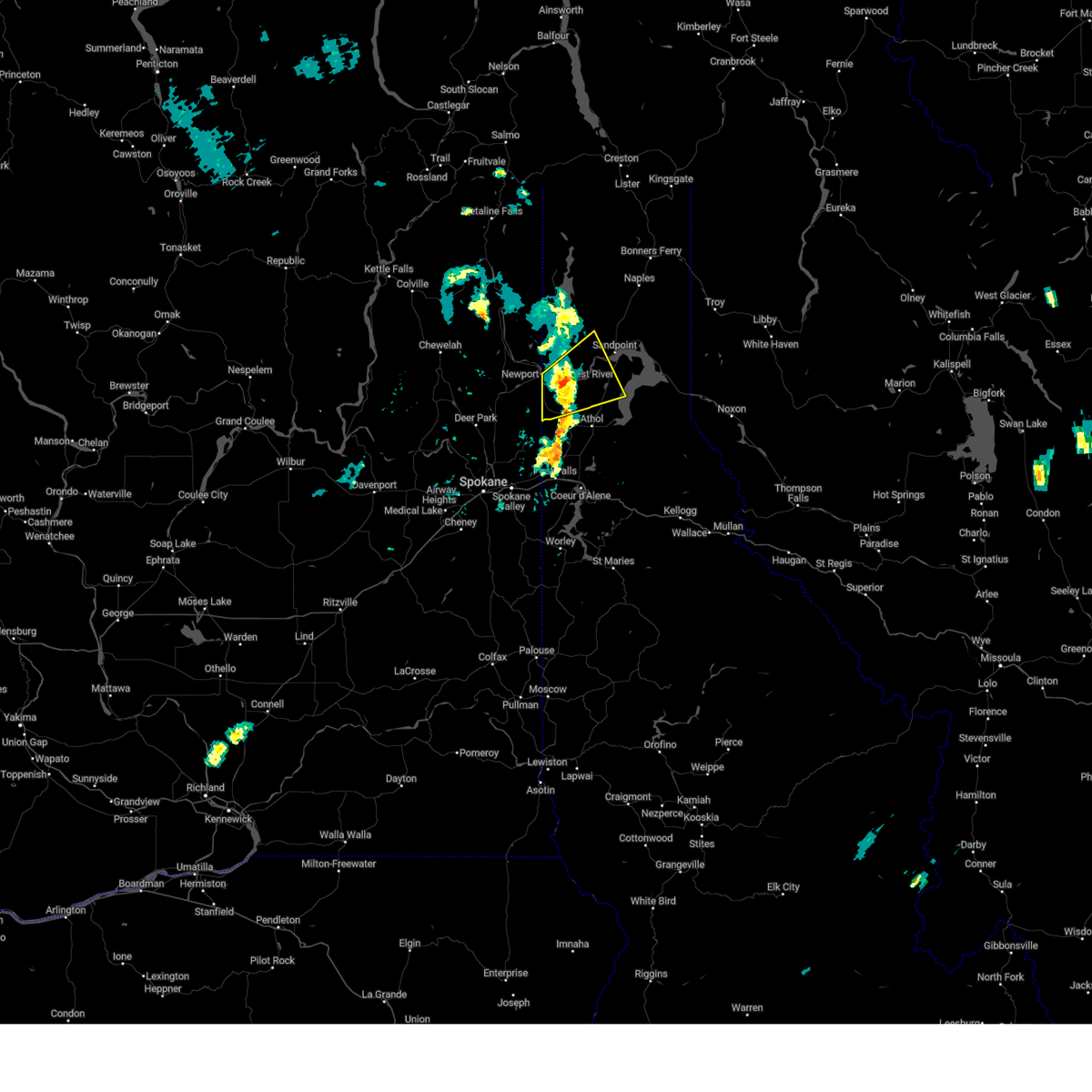 Interactive Hail Maps Hail Map for Priest River, ID