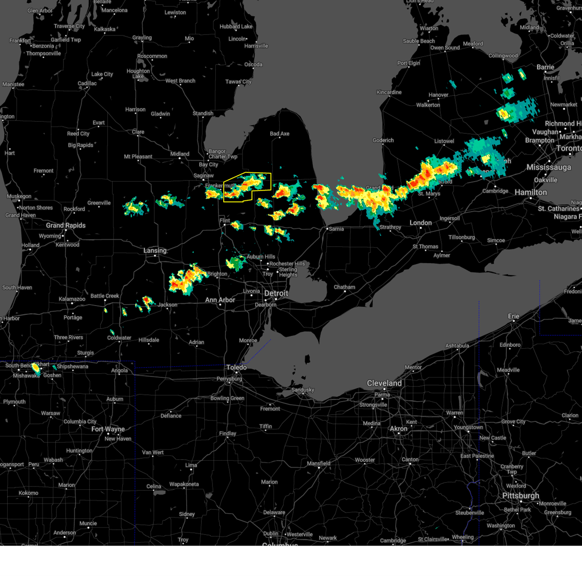 Interactive Hail Maps Hail Map for Millington, MI