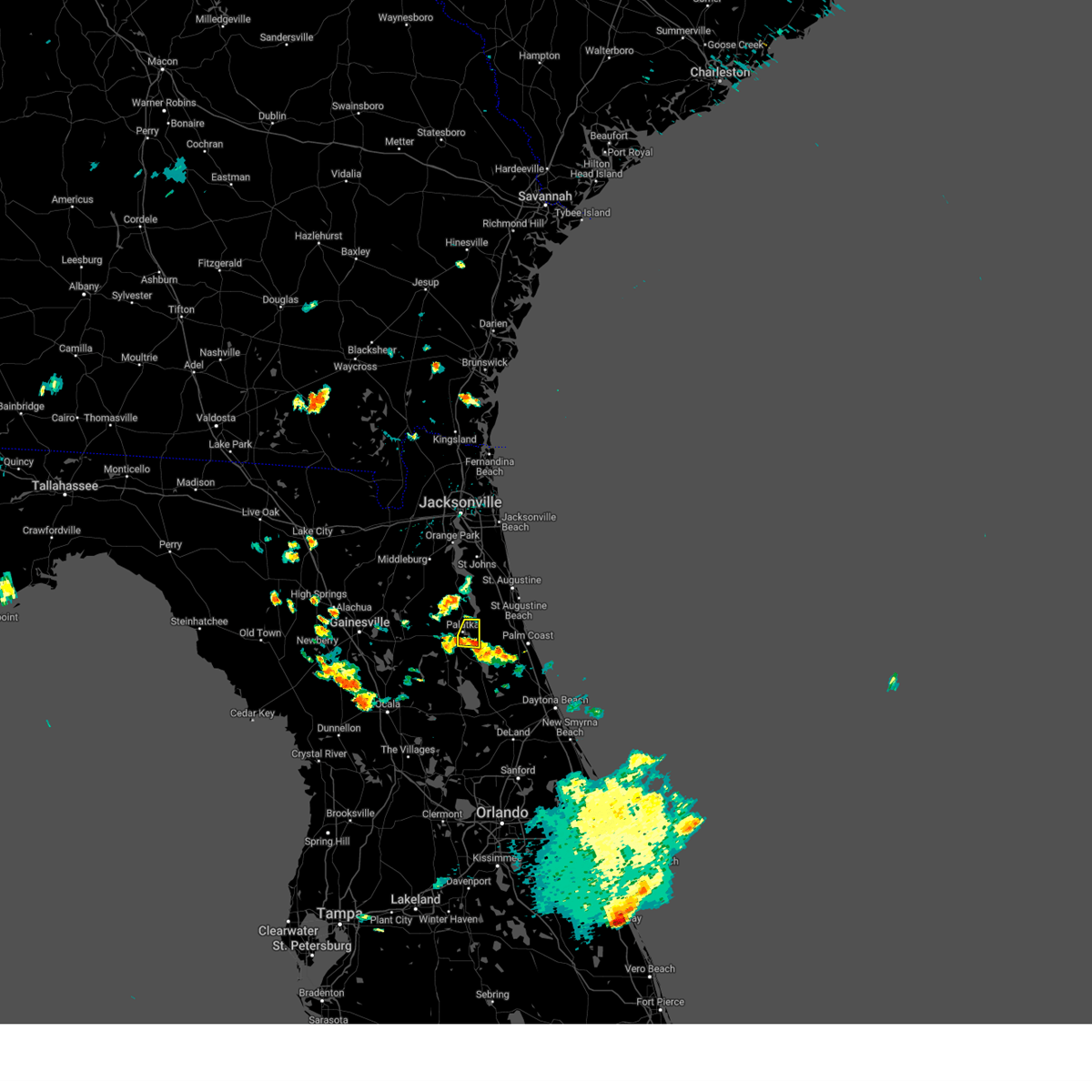 Interactive Hail Maps Hail Map for Palatka, FL