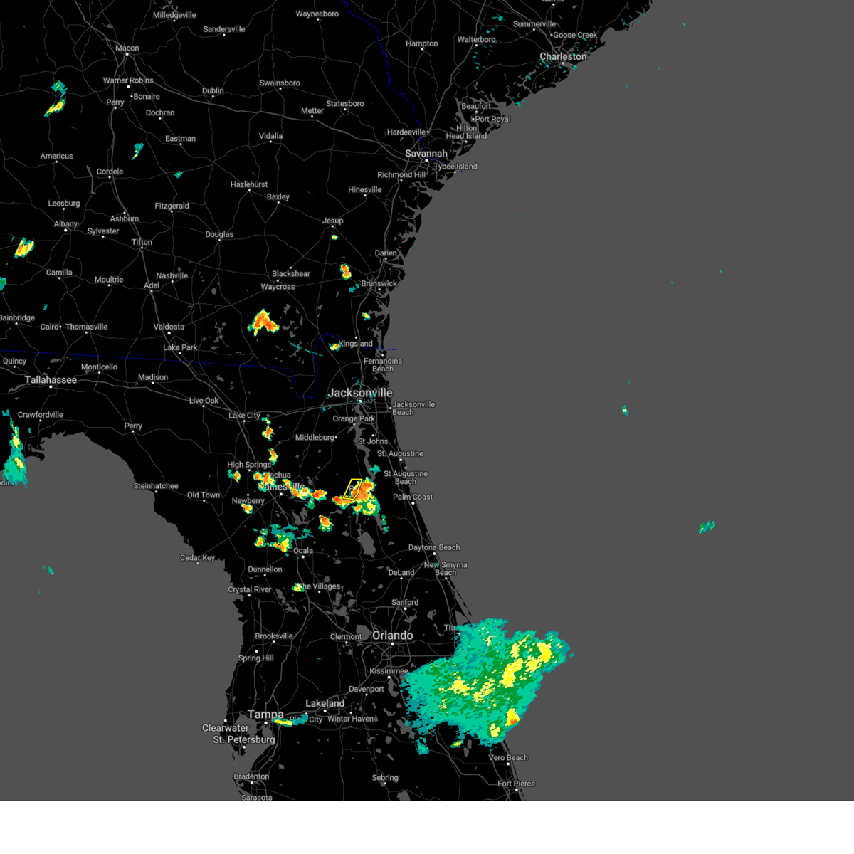 Interactive Hail Maps Hail Map for Palatka, FL