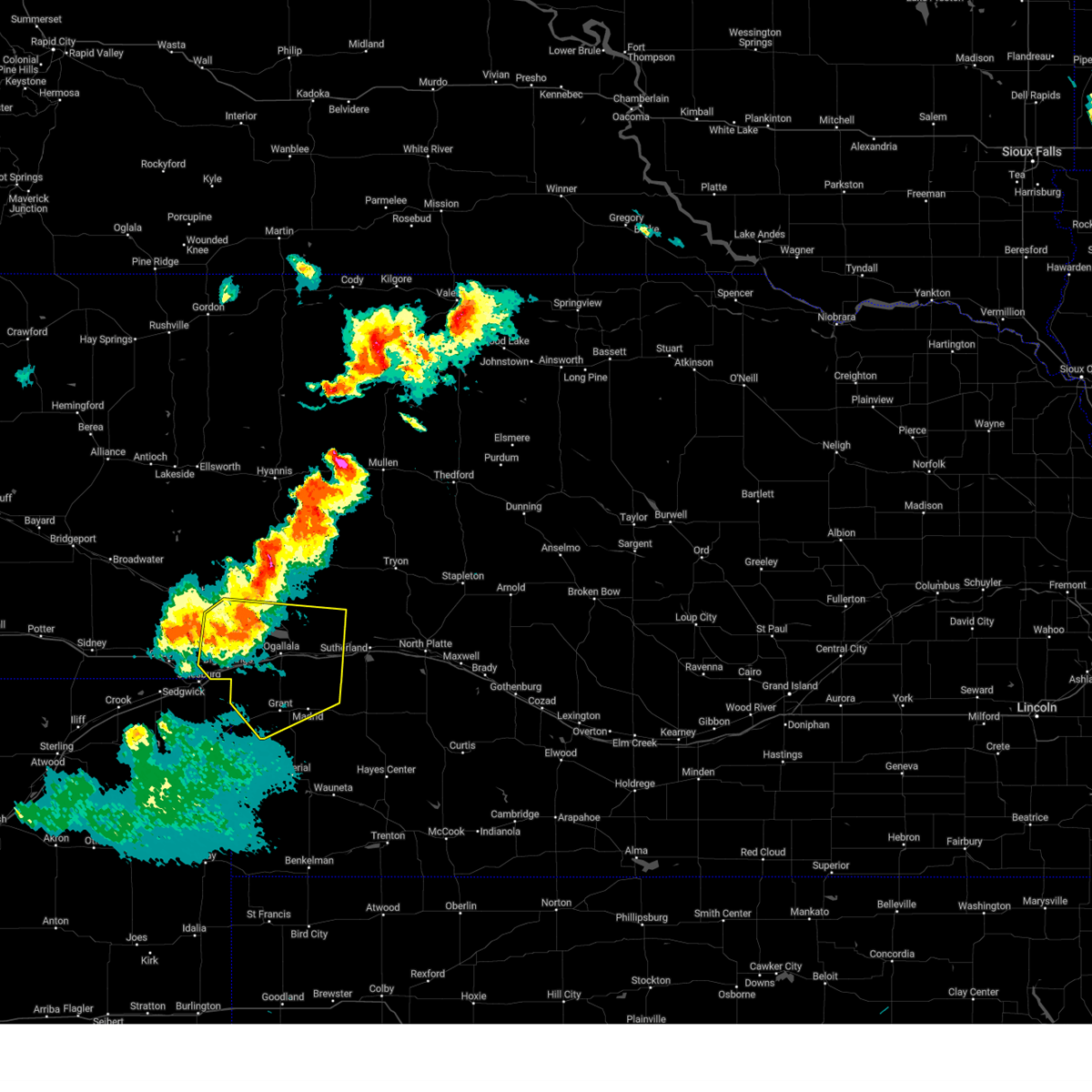 Interactive Hail Maps Hail Map for Lewellen, NE