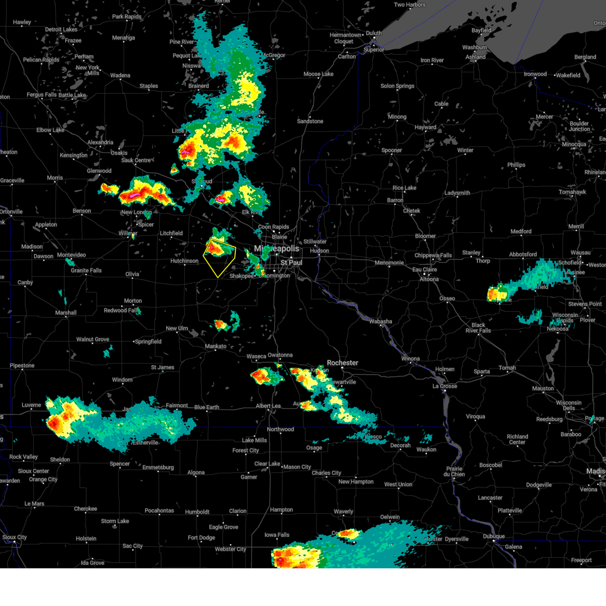 Interactive Hail Maps Hail Map for Mayer, MN