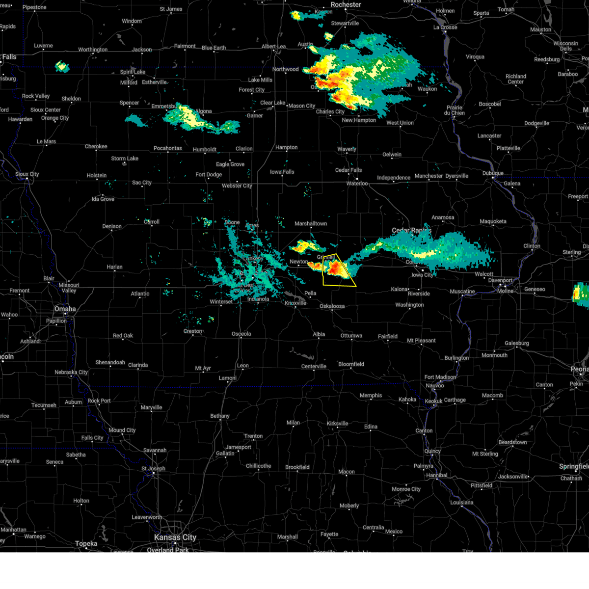 Interactive Hail Maps Hail Map for Montezuma, IA