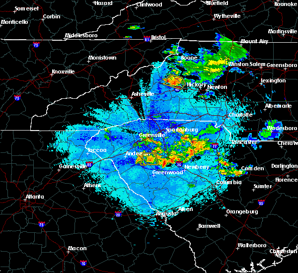 Interactive Hail Maps Hail Map for Valdese, NC