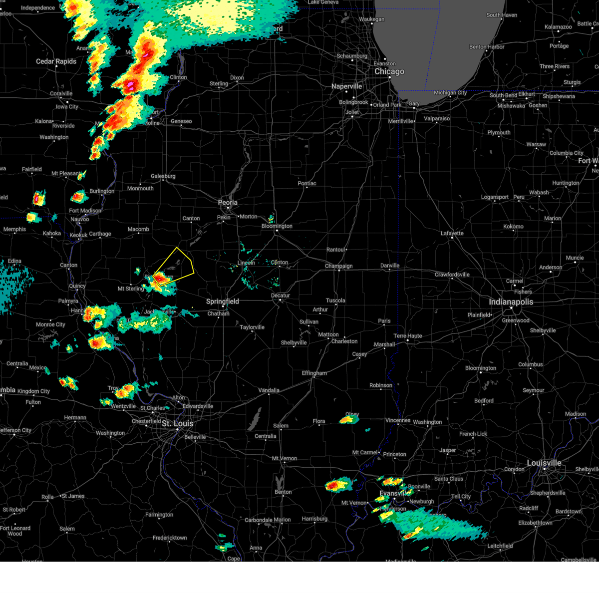 Interactive Hail Maps Hail Map for Beardstown, IL