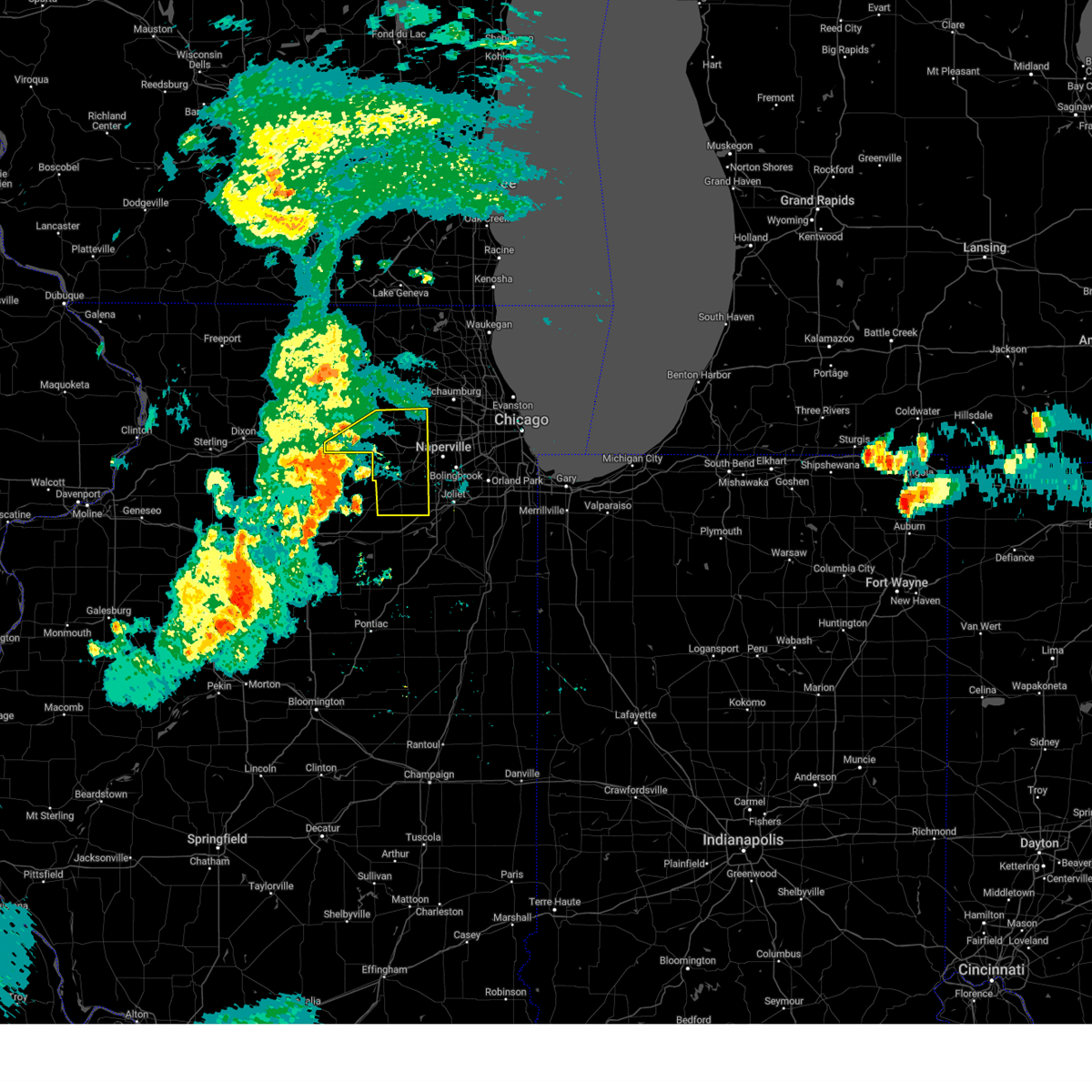 Interactive Hail Maps Hail Map for Yorkville, IL