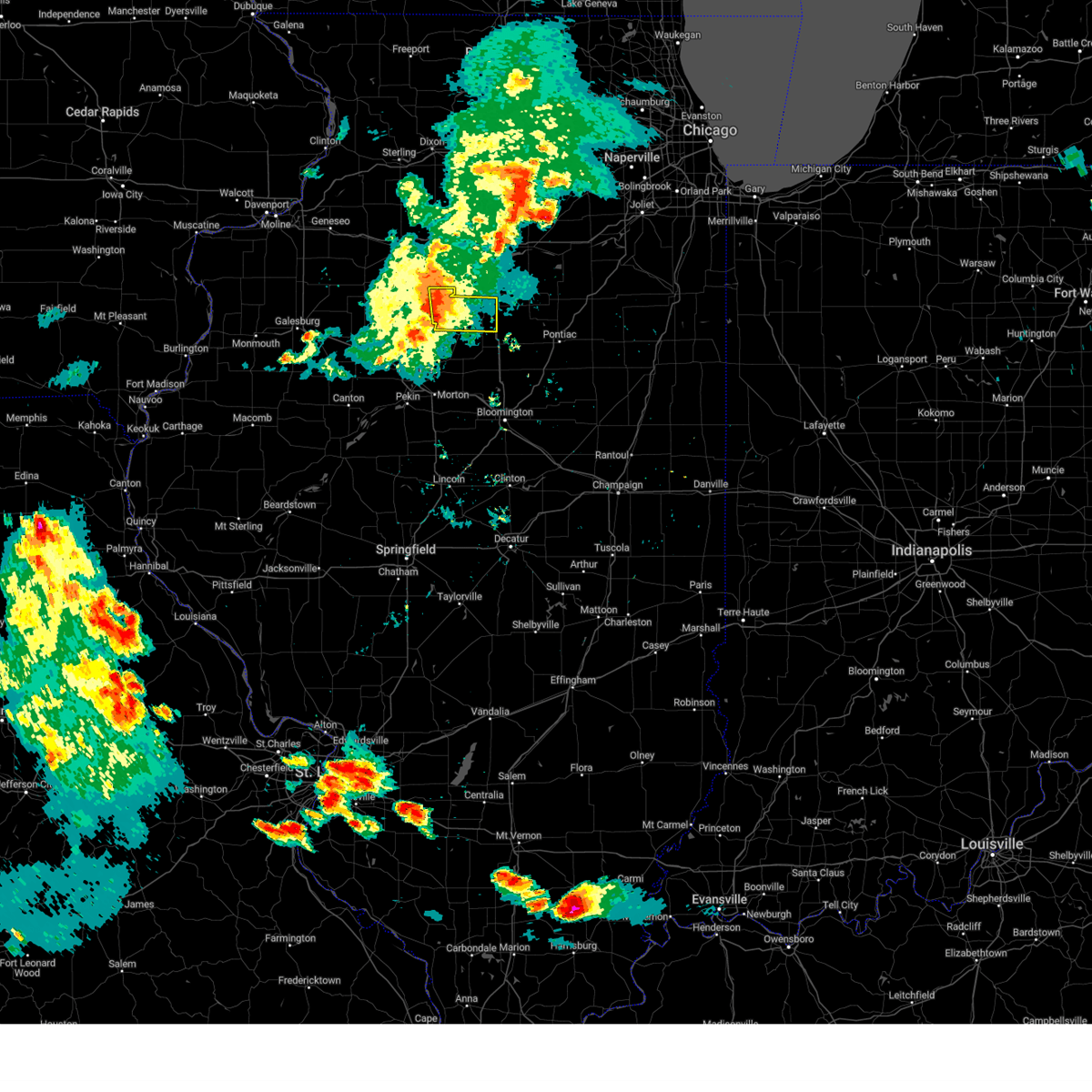 Interactive Hail Maps Hail Map for Lacon, IL