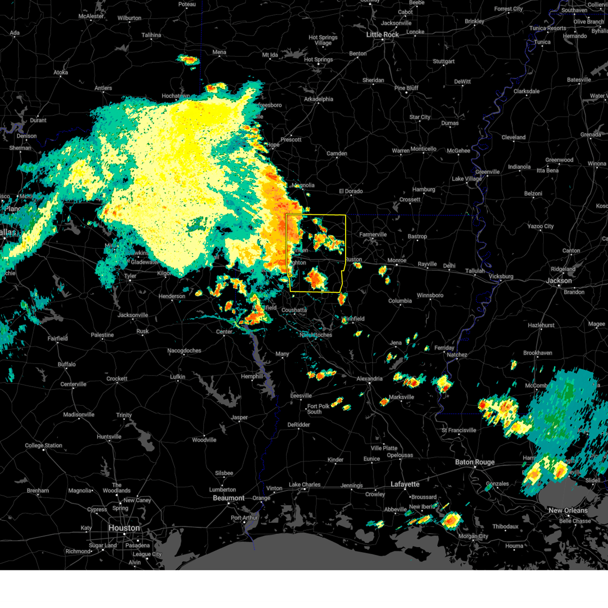 Interactive Hail Maps Hail Map for Doyline, LA