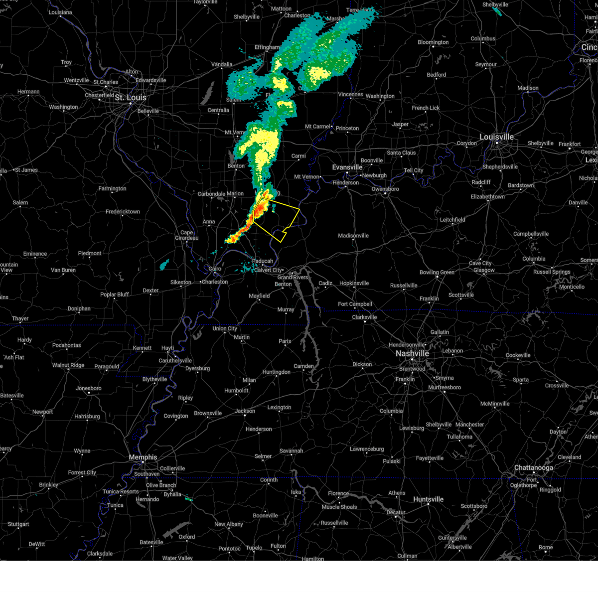 Interactive Hail Maps Hail Map for Carrier Mills, IL