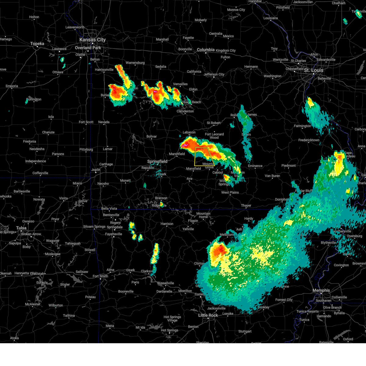 Interactive Hail Maps Hail Map for Hartville, MO
