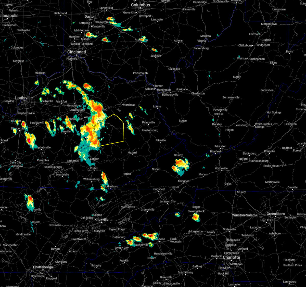 Interactive Hail Maps Hail Map for Beattyville, KY