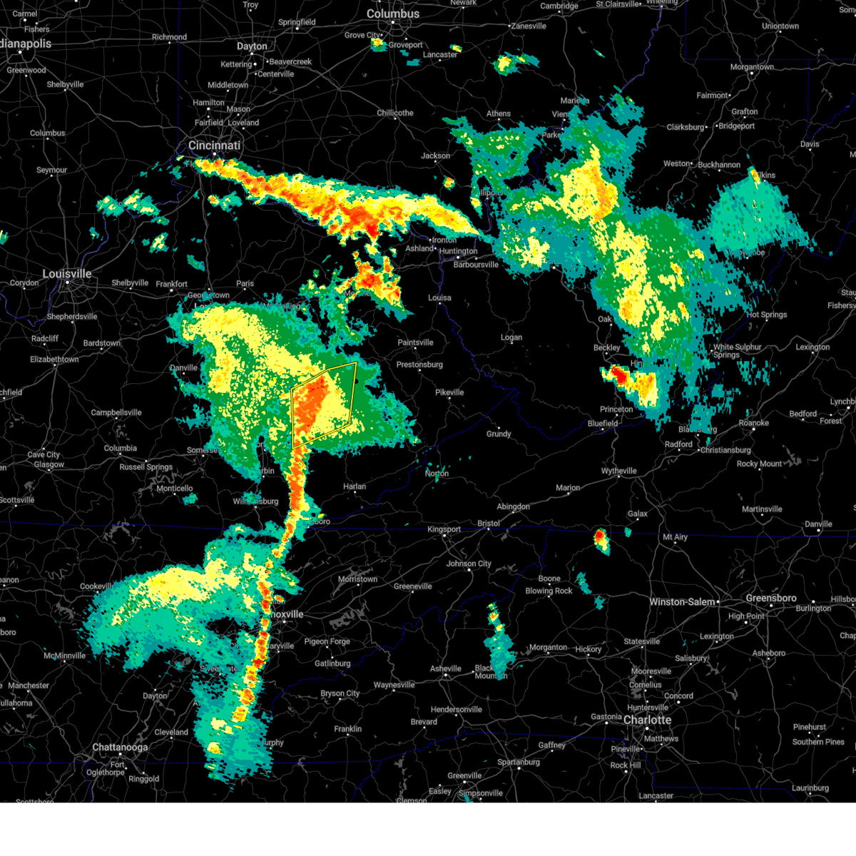 Interactive Hail Maps Hail Map for Beattyville, KY