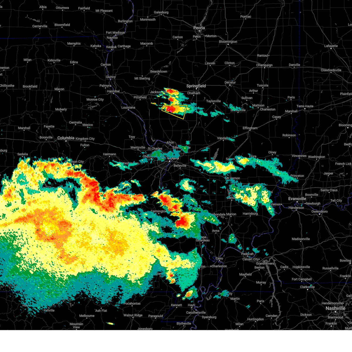 Interactive Hail Maps Hail Map for Hettick, IL