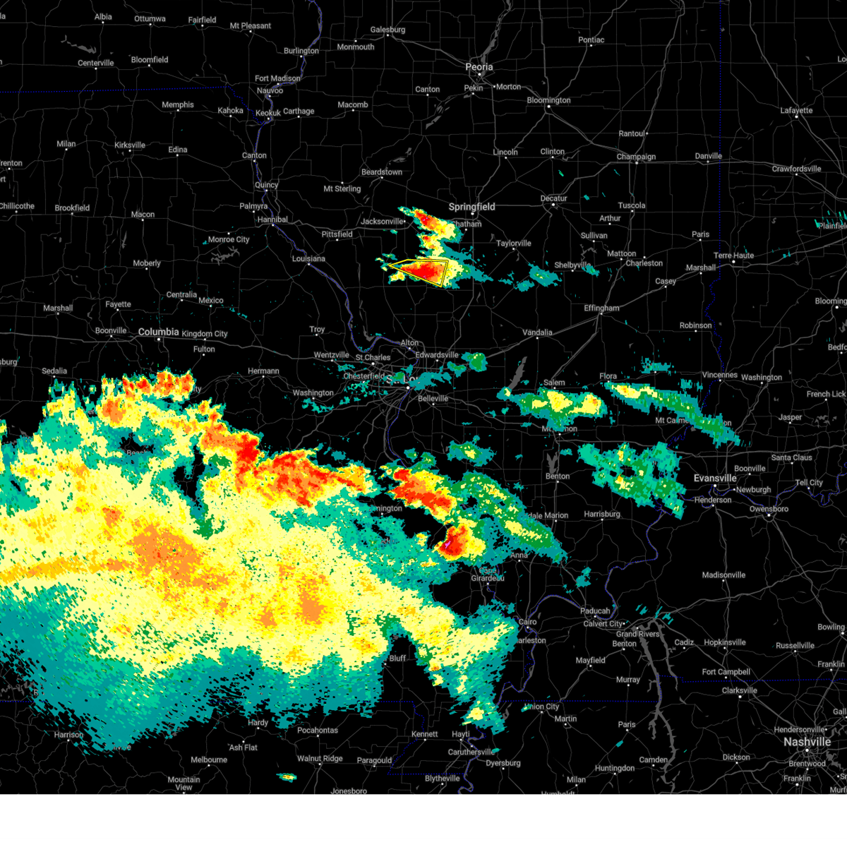Interactive Hail Maps Hail Map for Hettick, IL