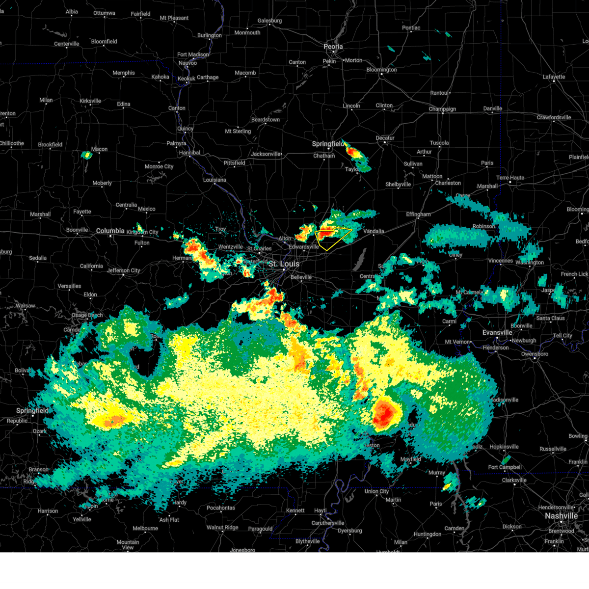 Interactive Hail Maps Hail Map for Sorento, IL