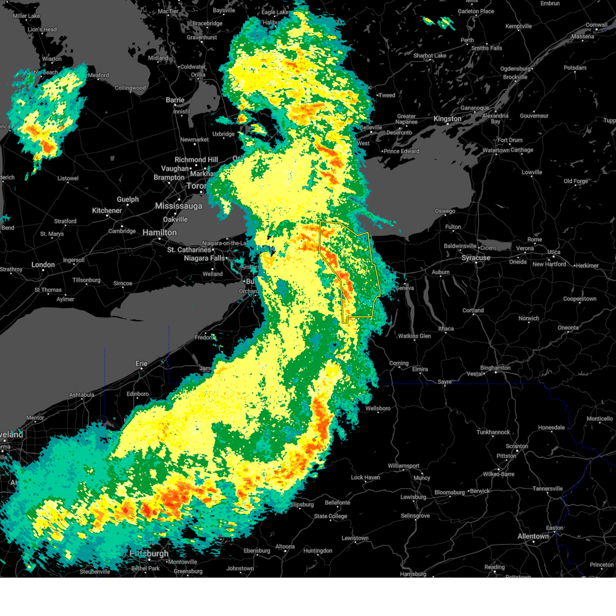 Interactive Hail Maps Hail Map for Hilton, NY