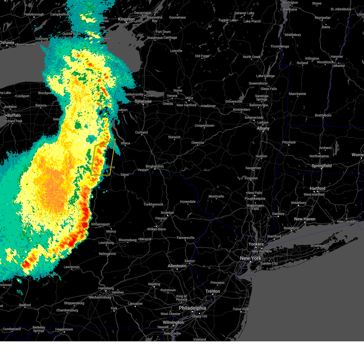 Interactive Hail Maps Hail Map for Odessa, NY