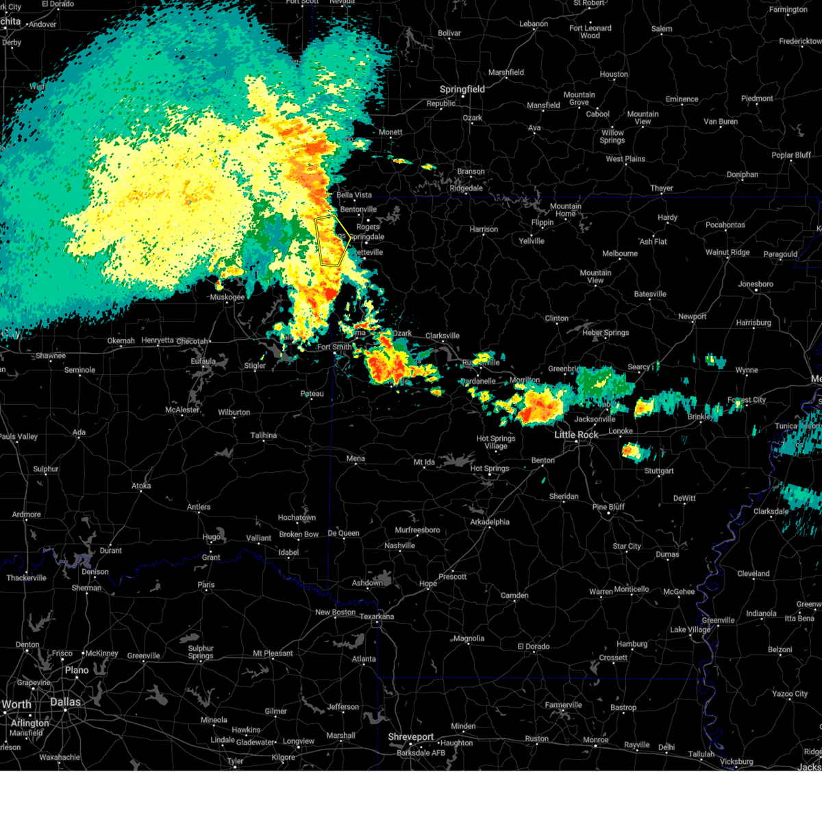 Interactive Hail Maps Hail Map for Gentry, AR