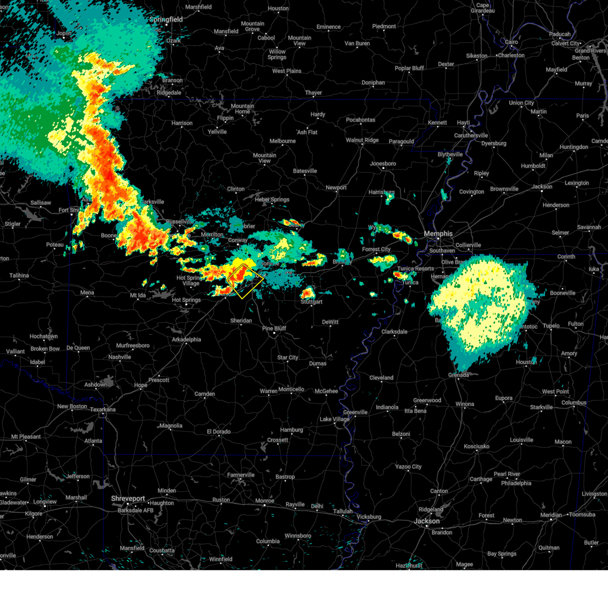 Interactive Hail Maps Hail Map for Sherwood, AR