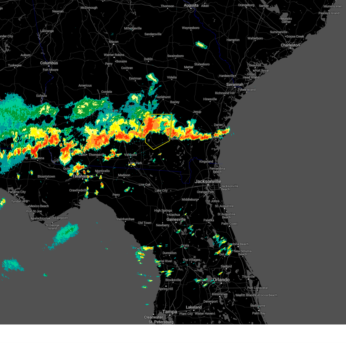 Interactive Hail Maps Hail Map for Alma, GA
