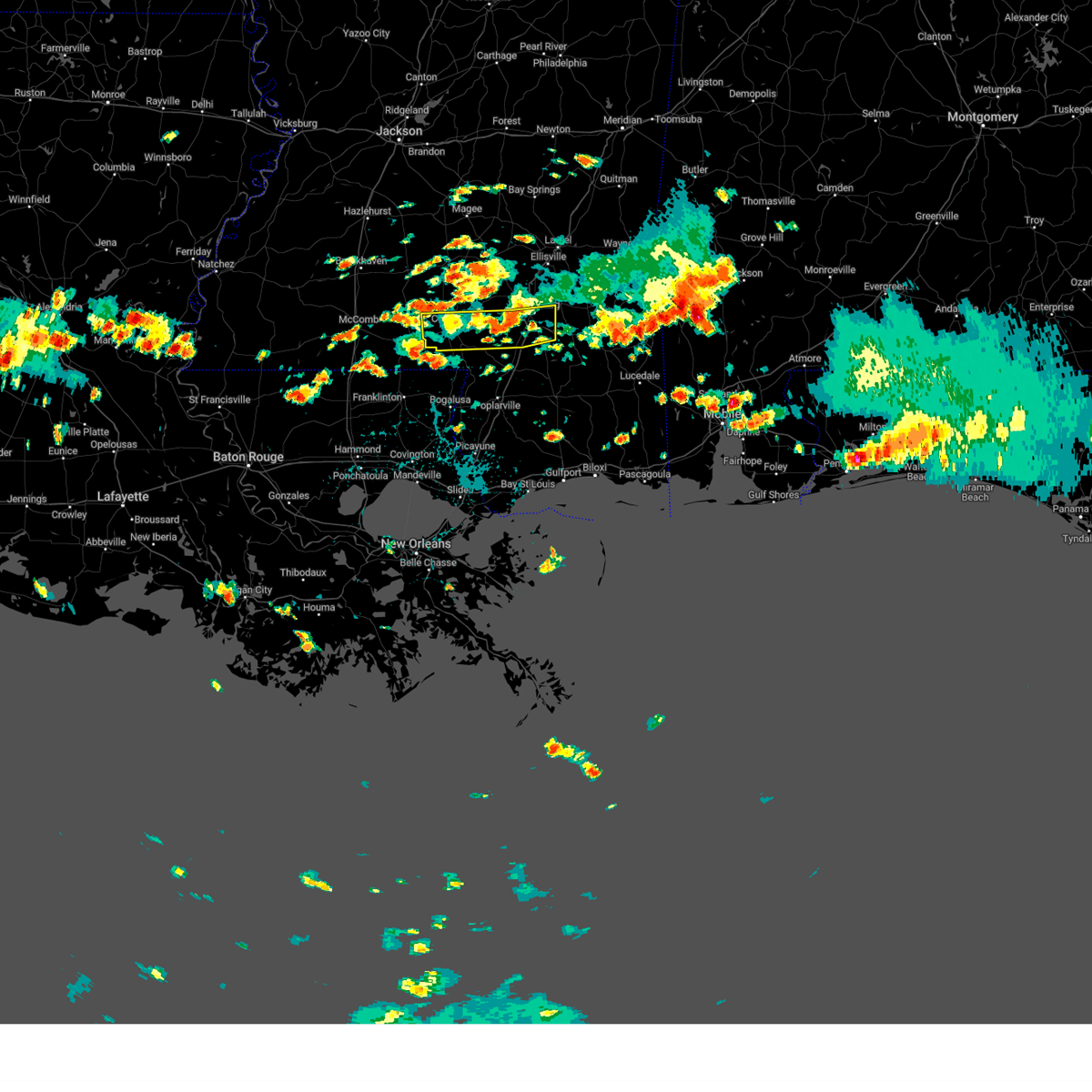 Interactive Hail Maps Hail Map for Petal, MS