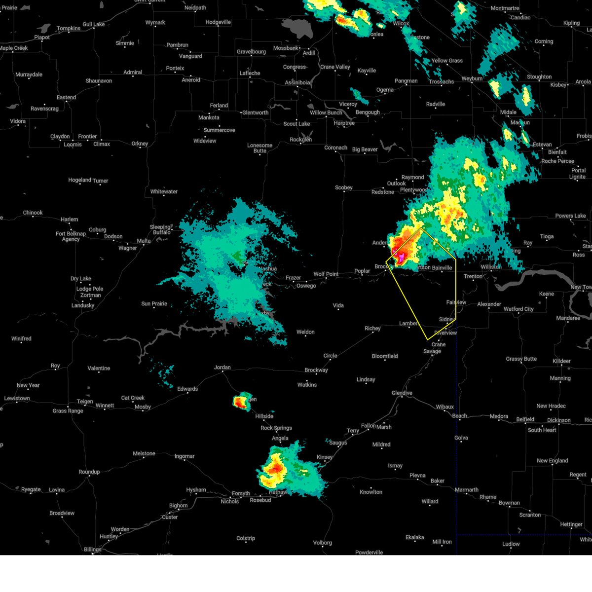 Interactive Hail Maps Hail Map for Froid, MT