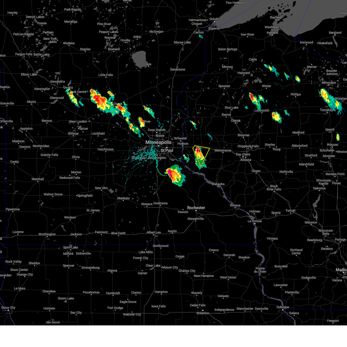 Interactive Hail Maps Hail Map for Hammond, WI