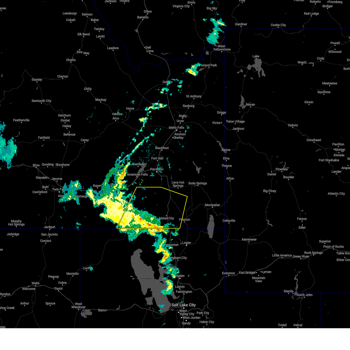 Interactive Hail Maps Hail Map for Dayton, ID