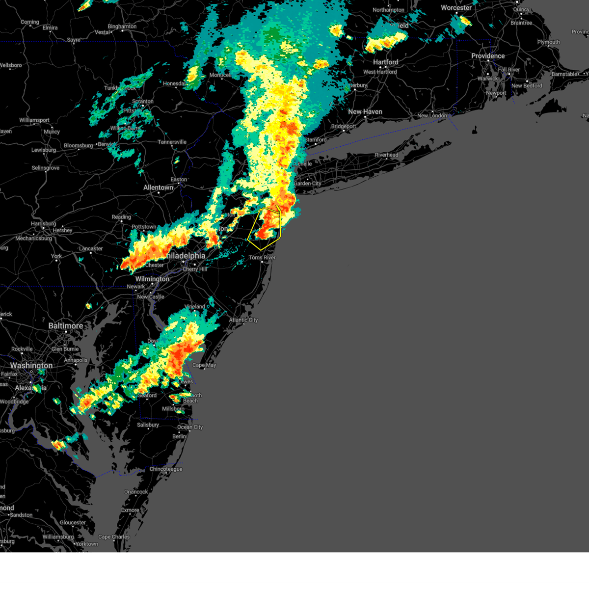 Interactive Hail Maps Hail Map for NJ