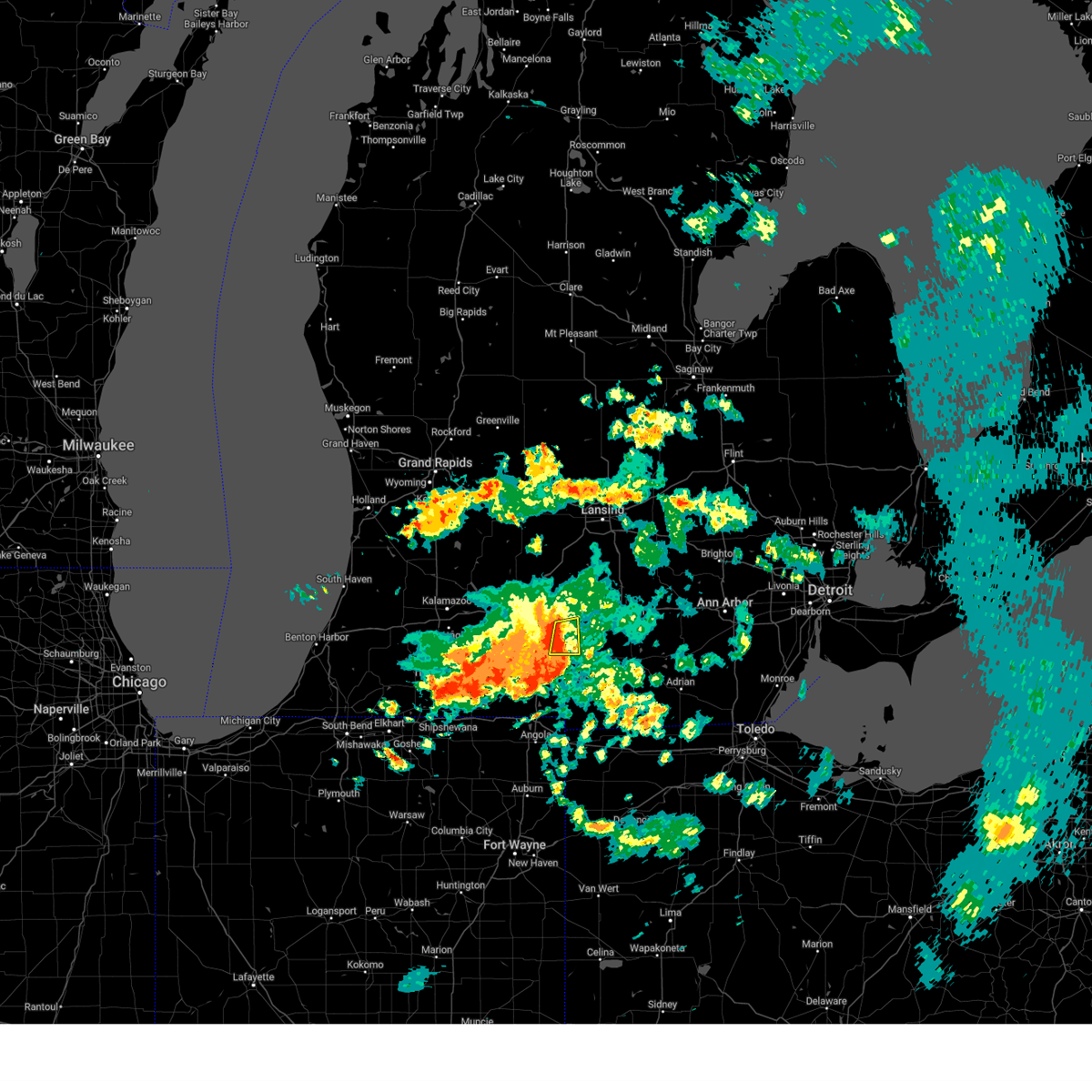 Interactive Hail Maps Hail Map for Homer, MI