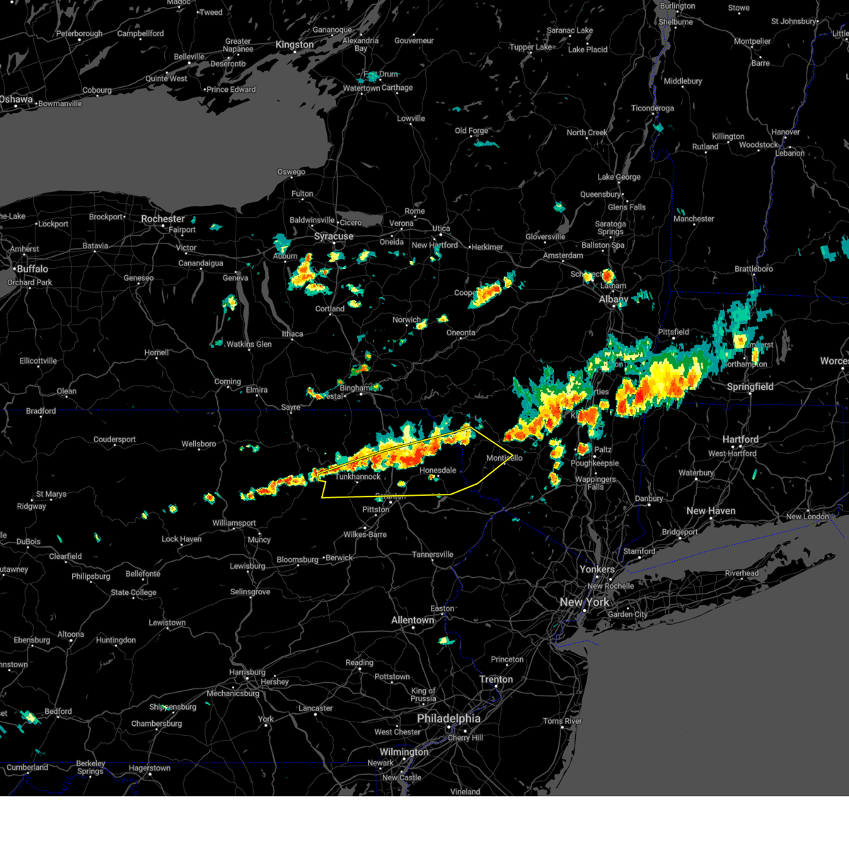 Interactive Hail Maps Hail Map for Union Dale, PA