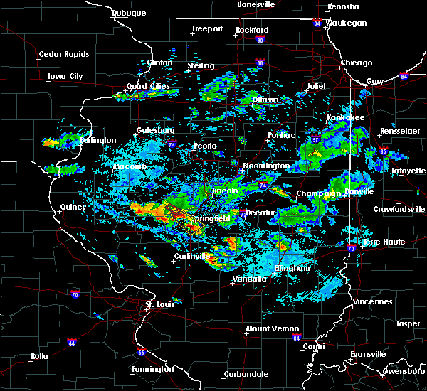 Interactive Hail Maps Hail Map for Springfield, IL