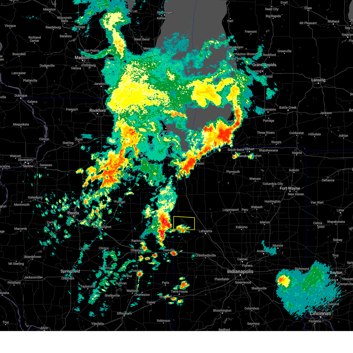 Interactive Hail Maps Hail Map for Earl Park, IN