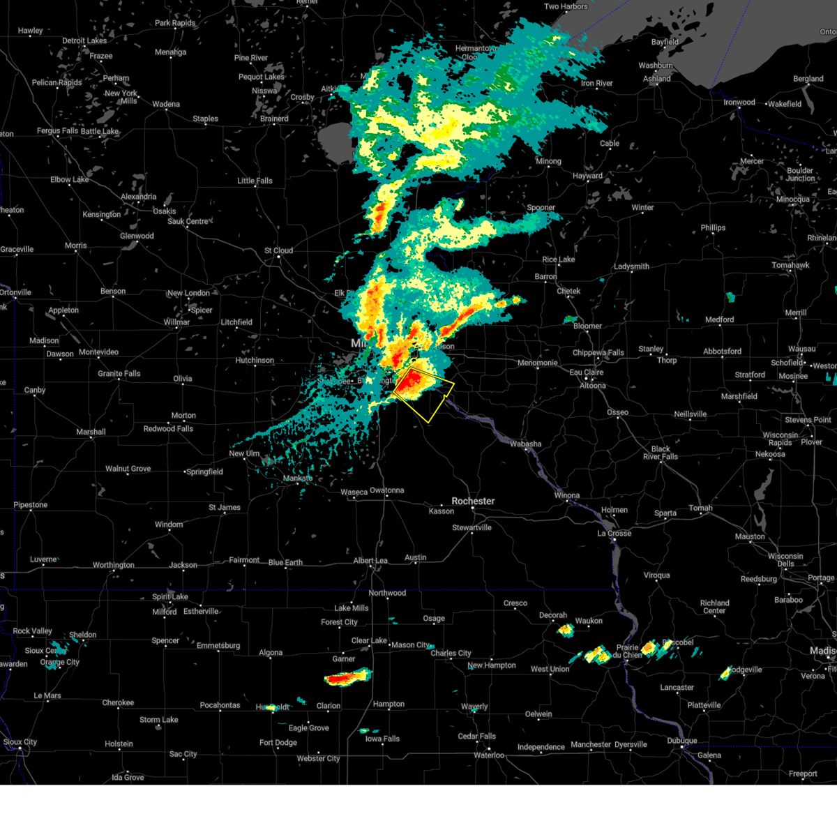 Interactive Hail Maps Hail Map for Rosemount, MN