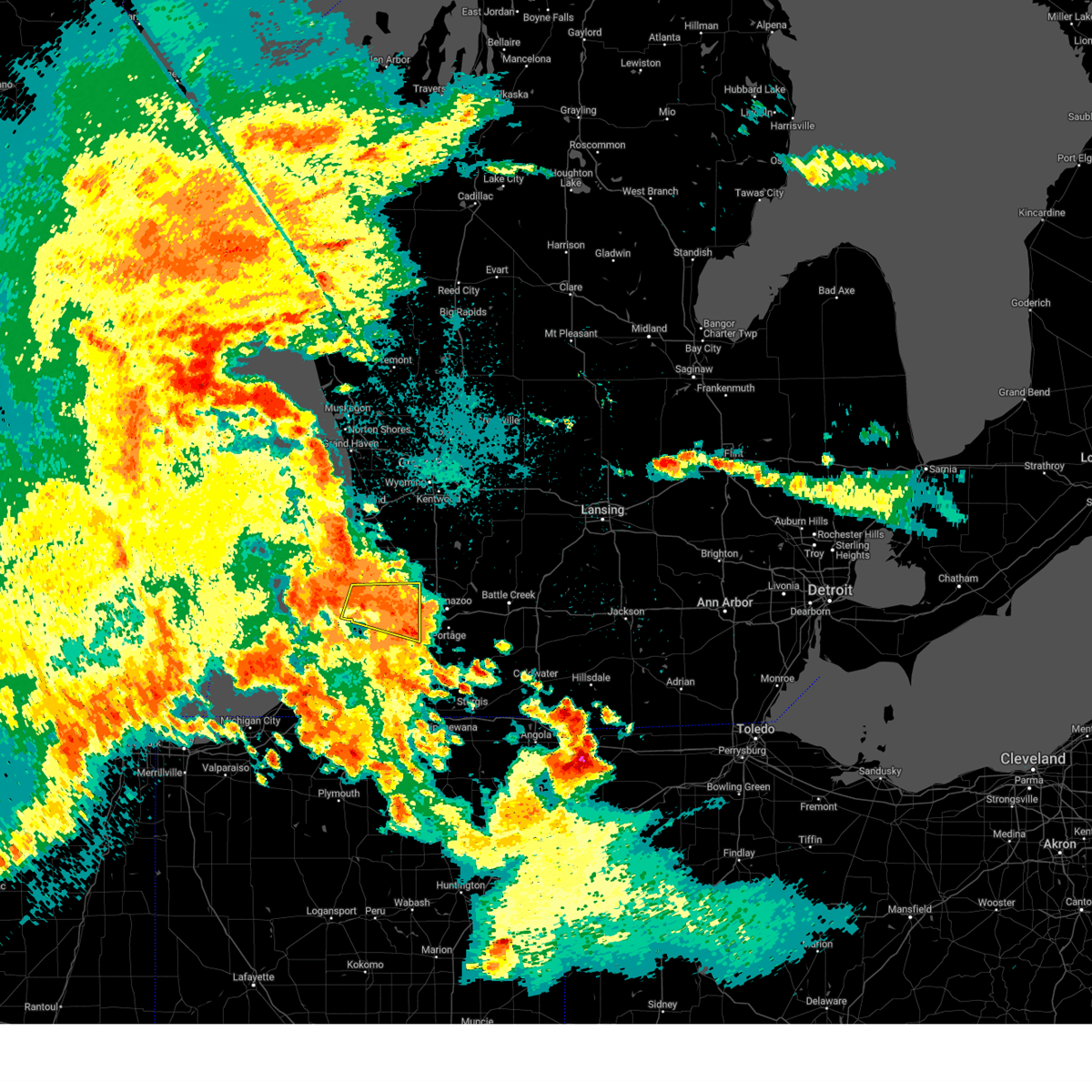 Interactive Hail Maps Hail Map for Breedsville, MI