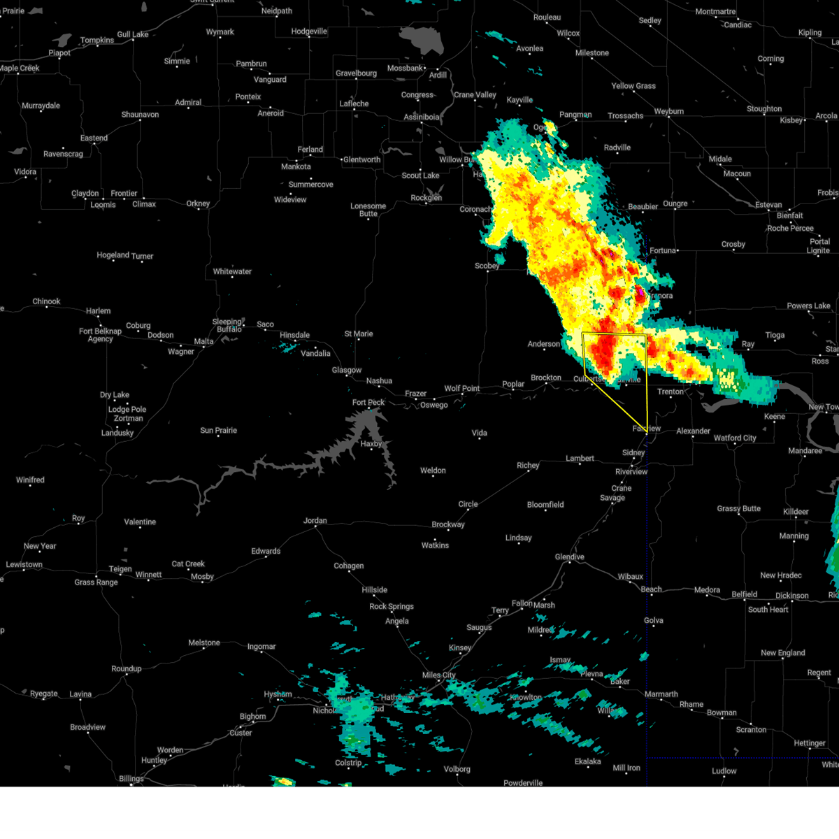 Interactive Hail Maps Hail Map for Froid, MT
