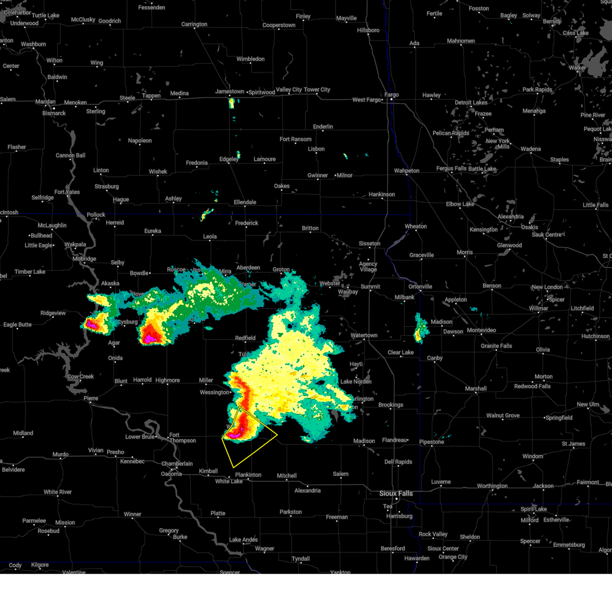 Interactive Hail Maps Hail Map for Alpena, SD