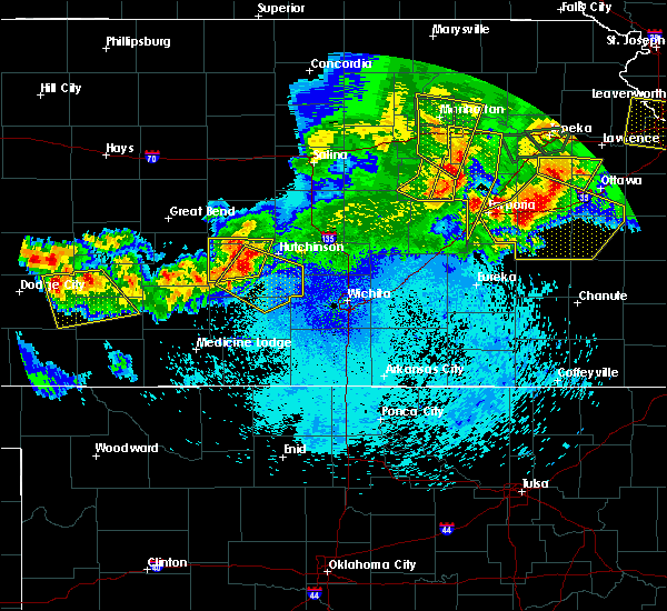 Interactive Hail Maps Hail Map for Hutchinson, KS