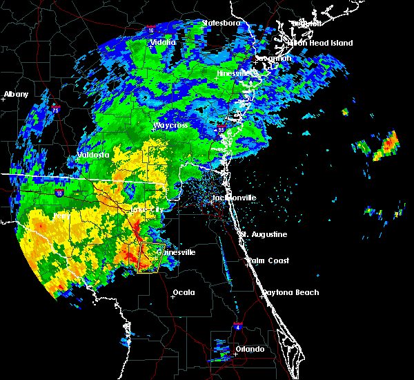Interactive Hail Maps Hail Map for Alachua, FL