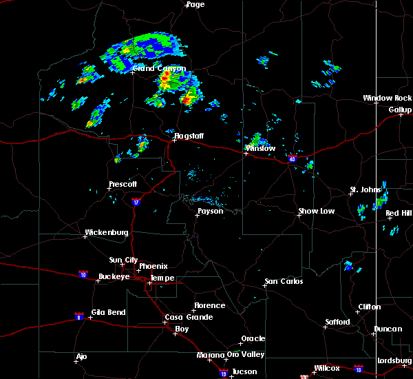 Interactive Hail Maps Hail Map for Cameron, AZ