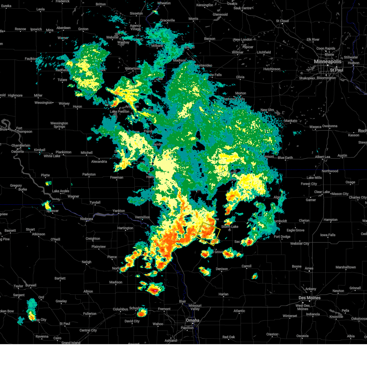 Interactive Hail Maps Hail Map for Holstein, IA