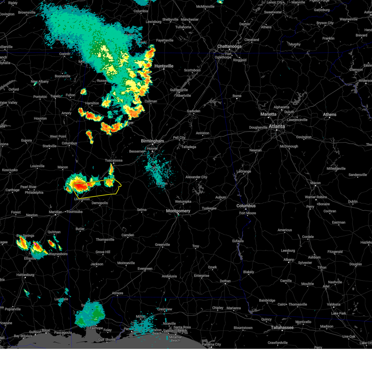 Interactive Hail Maps Hail Map for Greensboro, AL