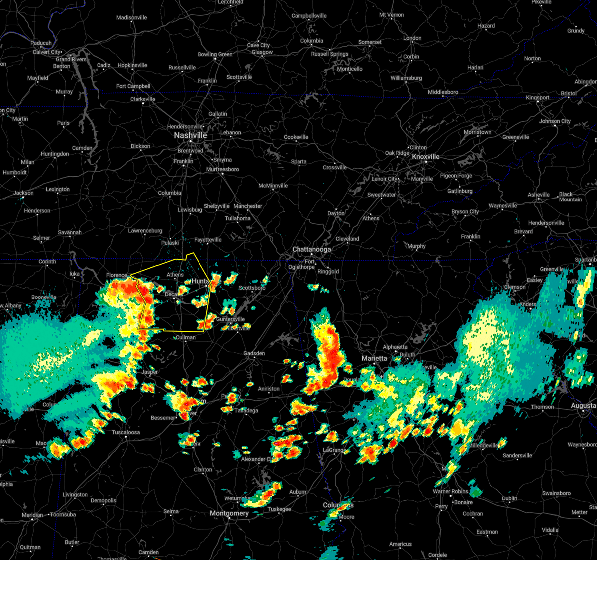 Interactive Hail Maps Hail Map for Moulton, AL