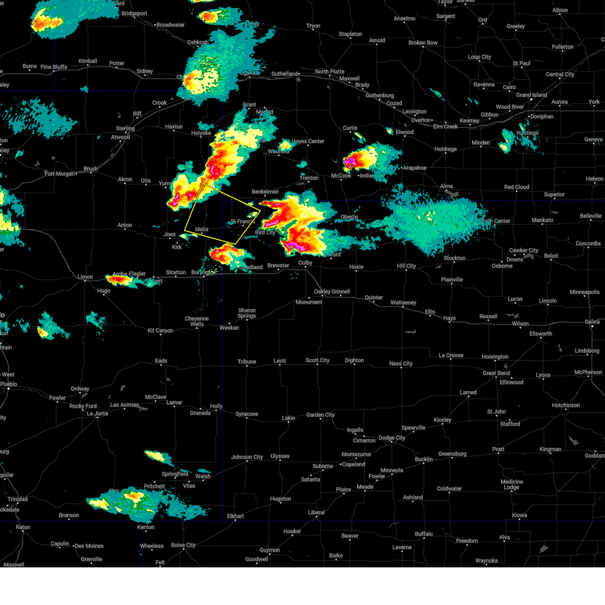 Interactive Hail Maps Hail Map for Wray, CO