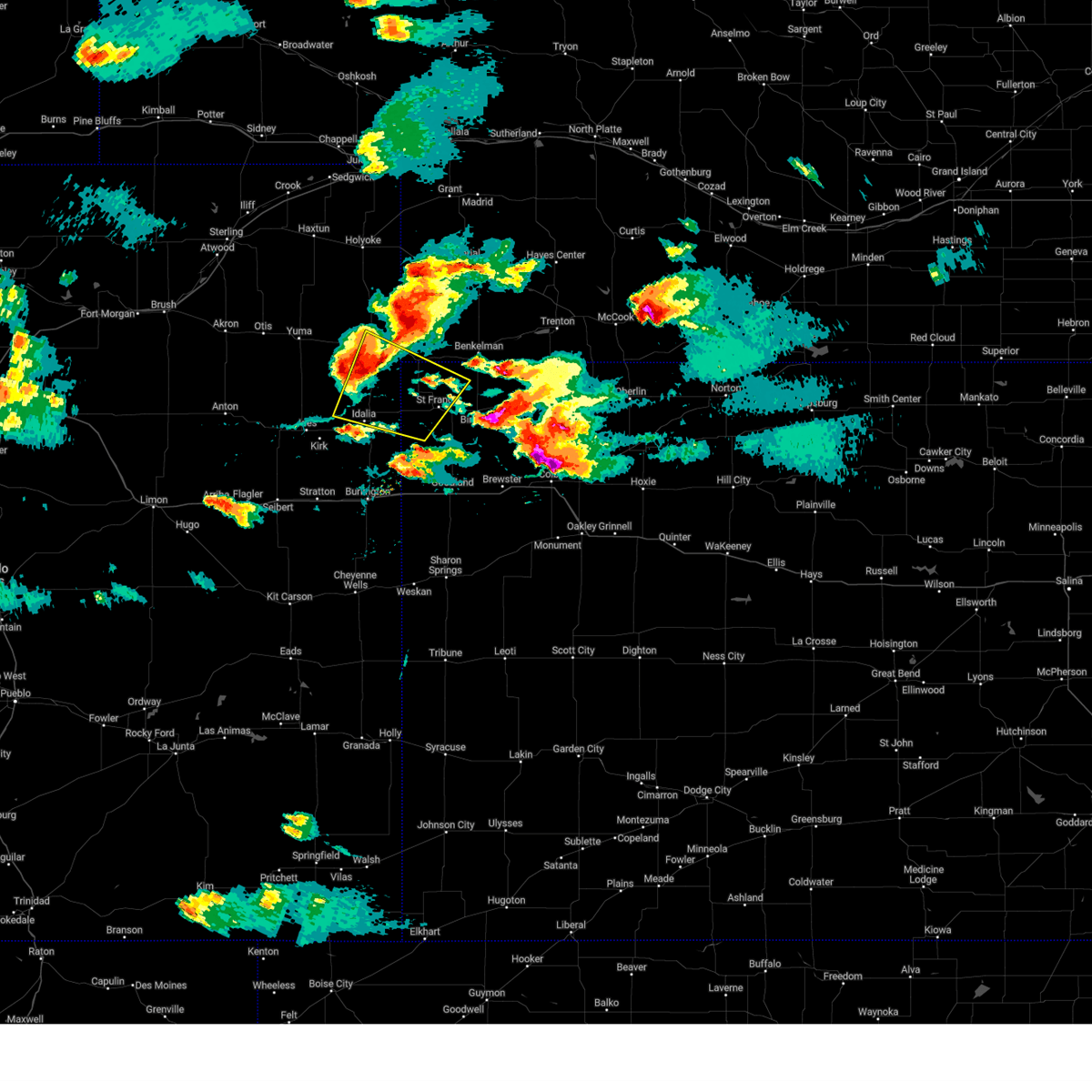 Interactive Hail Maps Hail Map for Wray, CO