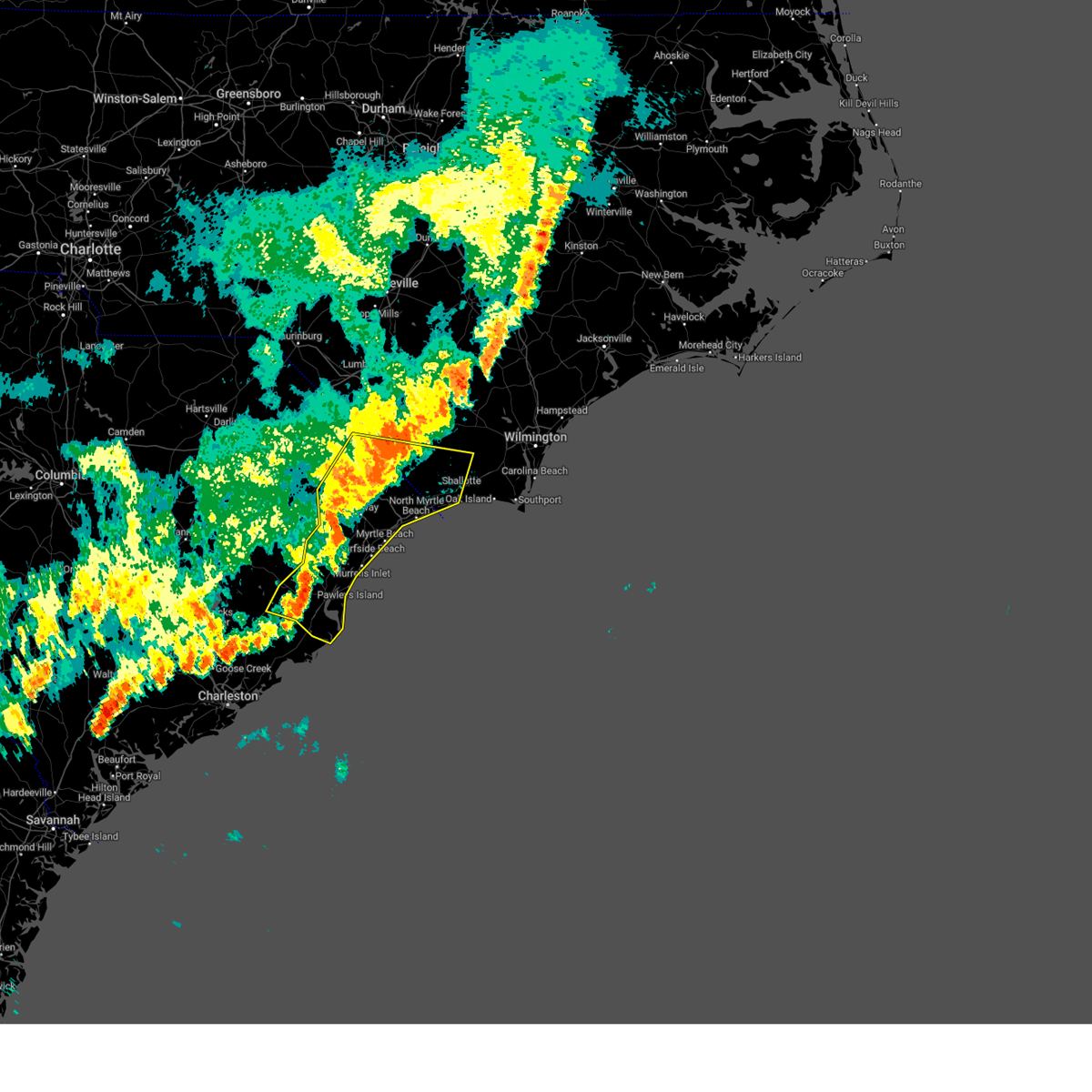 Interactive Hail Maps Hail Map for Murrells Inlet, SC